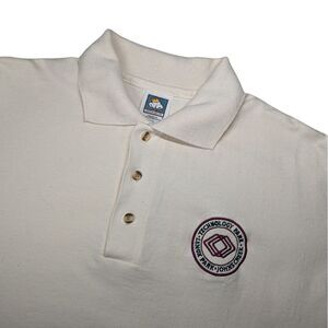 Vintage Technology Park Lenox Johns Creek Polo Medium Atlanta Georgia Work Shirt